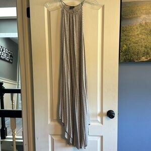 Cotton long dress- knot the front for super cute look